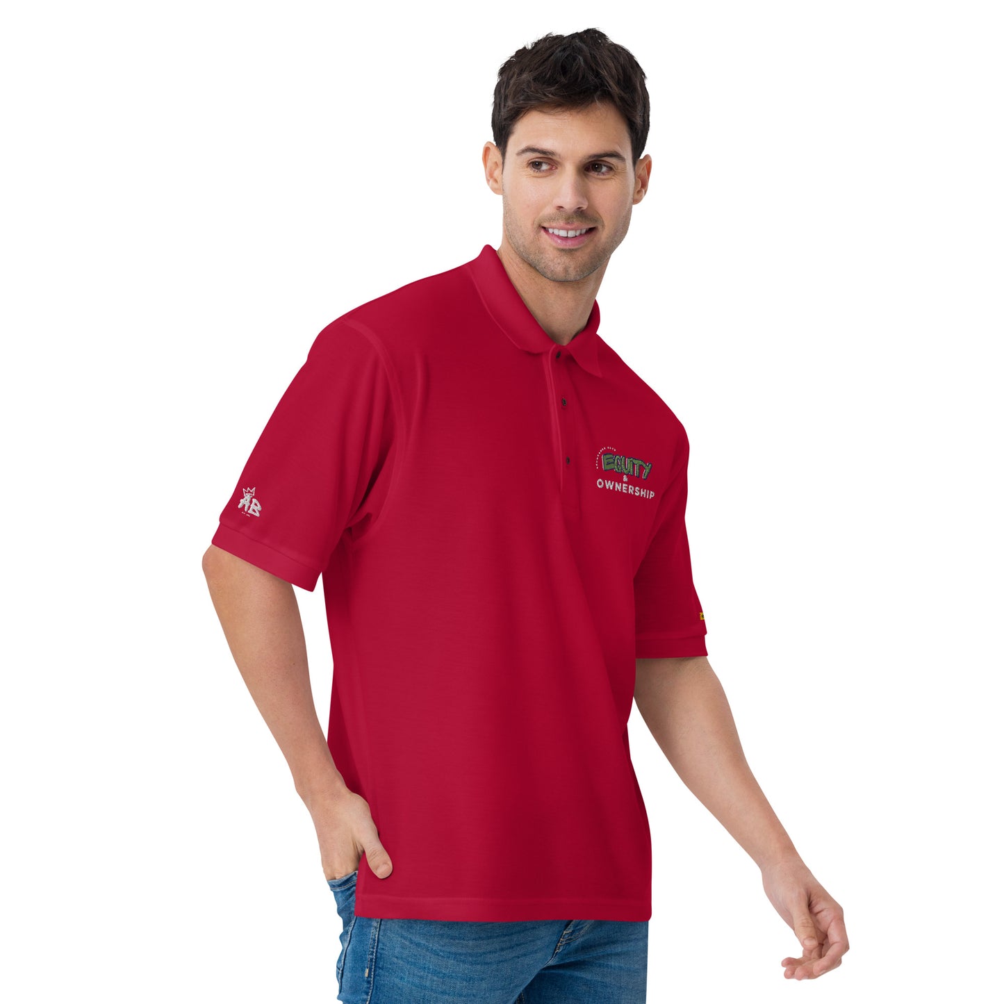 E & O Men's Premium Polo