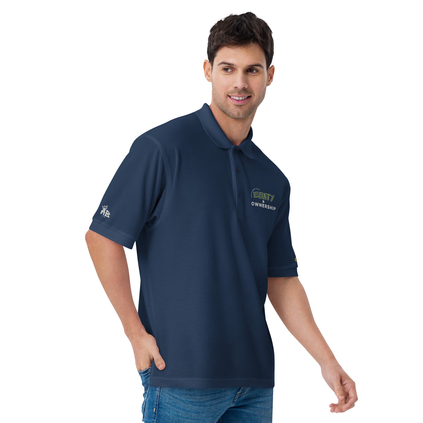 E & O Men's Premium Polo